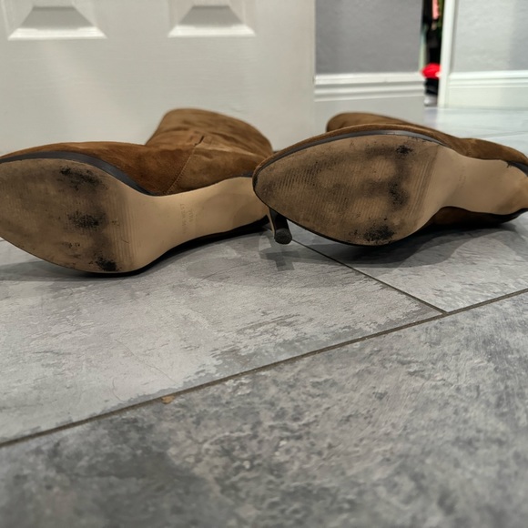 Nine West brown suede boots size 8.5 - Picture 3 of 6